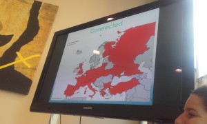 Europos žemėlapis: raudonai pažymėtos šalys jau prisijungę prie EDN